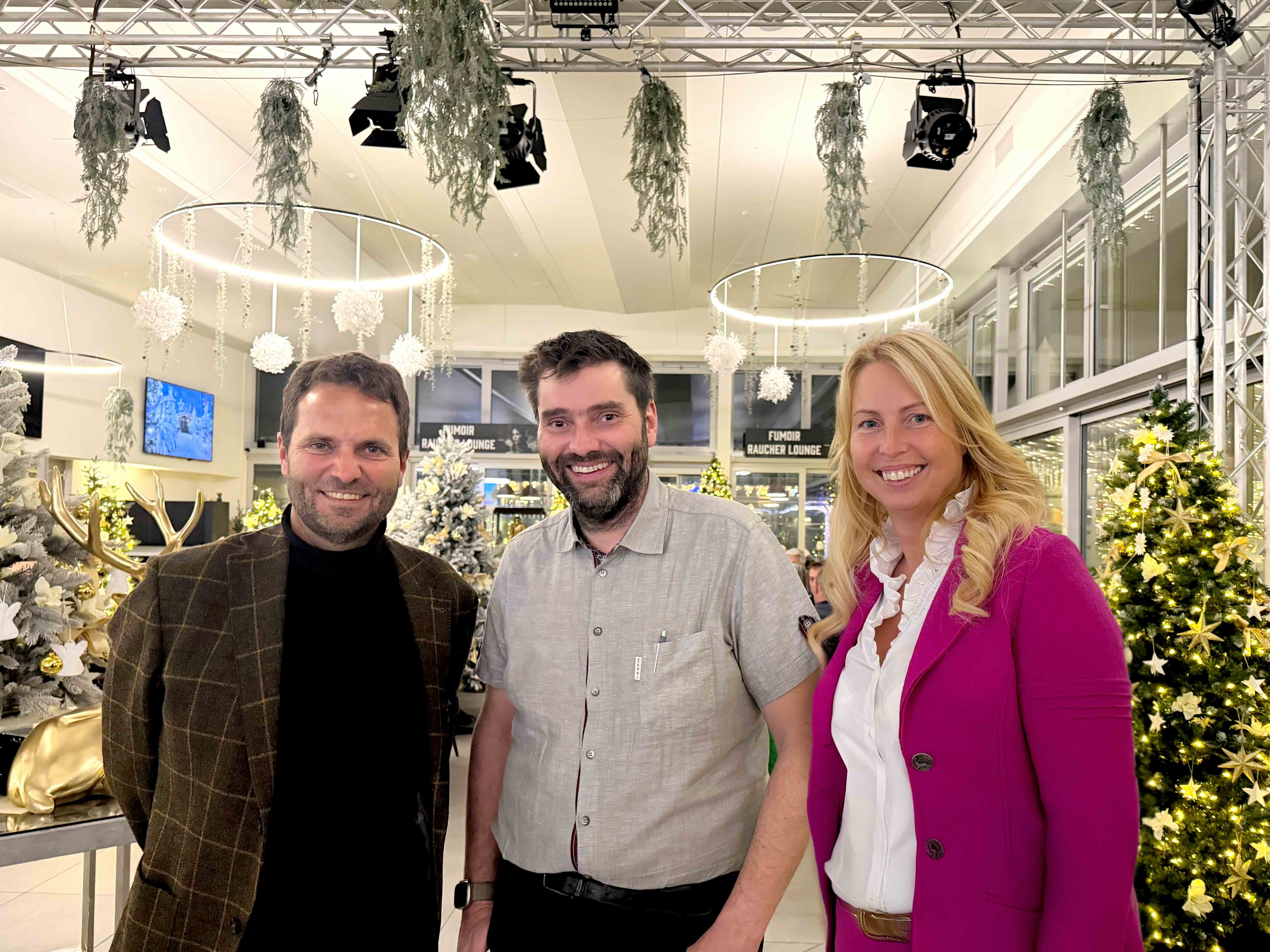 Bildlegende: Reto Spiegel, Christian Wyler, Claudia Hein