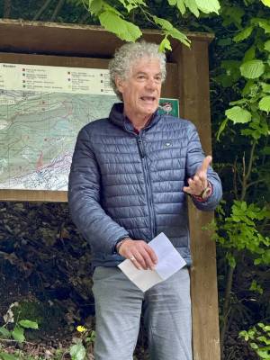 Christoph Schwager, Initiant und Autor Poesieweg