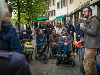 Eröffnung barrierefreie «Best-of-Tour» mit Kilian Ziegler