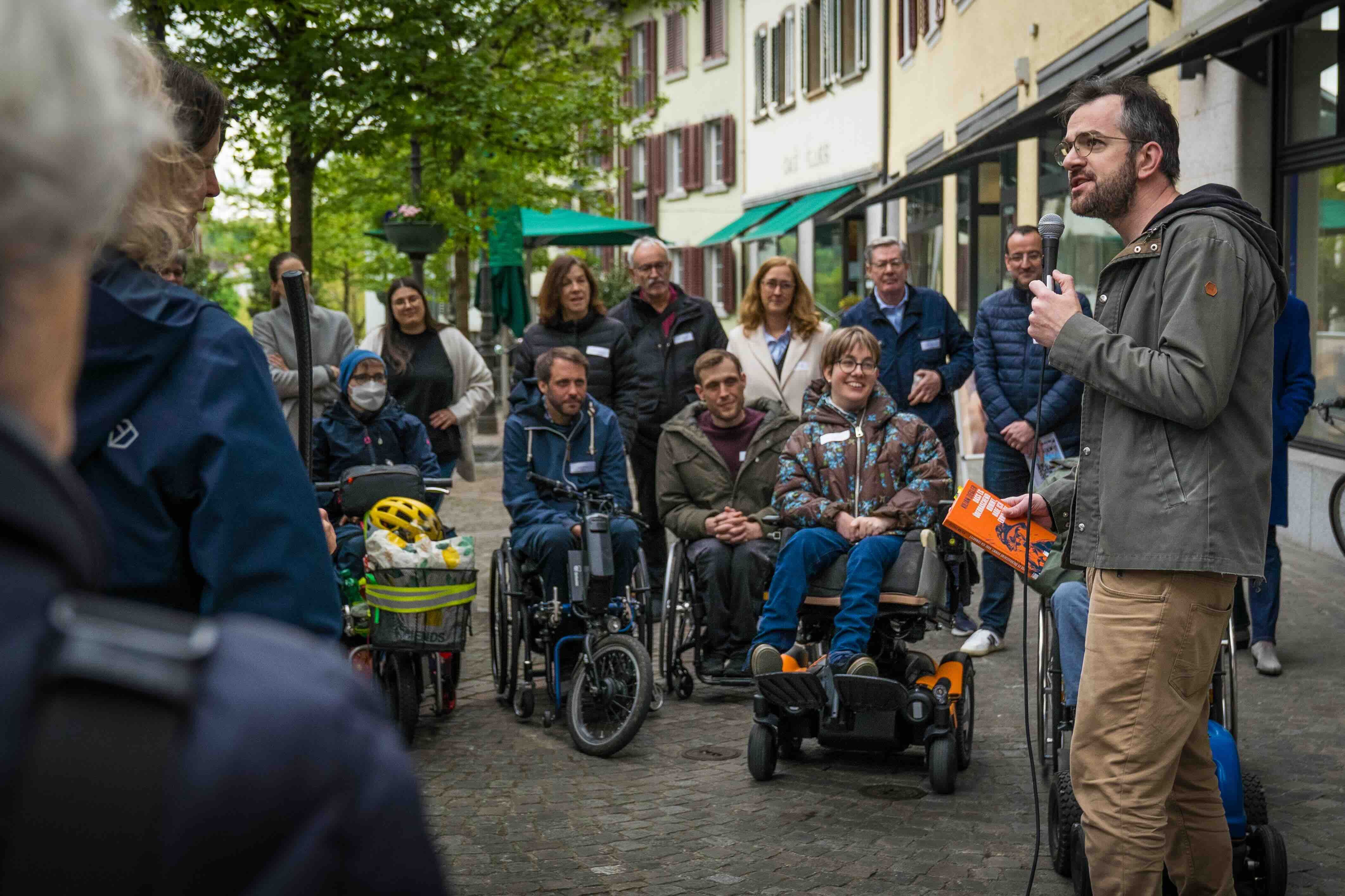 Eröffnung barrierefreie «Best-of-Tour» mit Kilian Ziegler