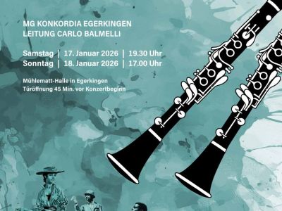 Jahreskonzert 2026 Konkordia Egerkingen