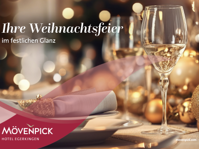 Weihnachtsfeier im Mövenpick Hotel Egerkingen