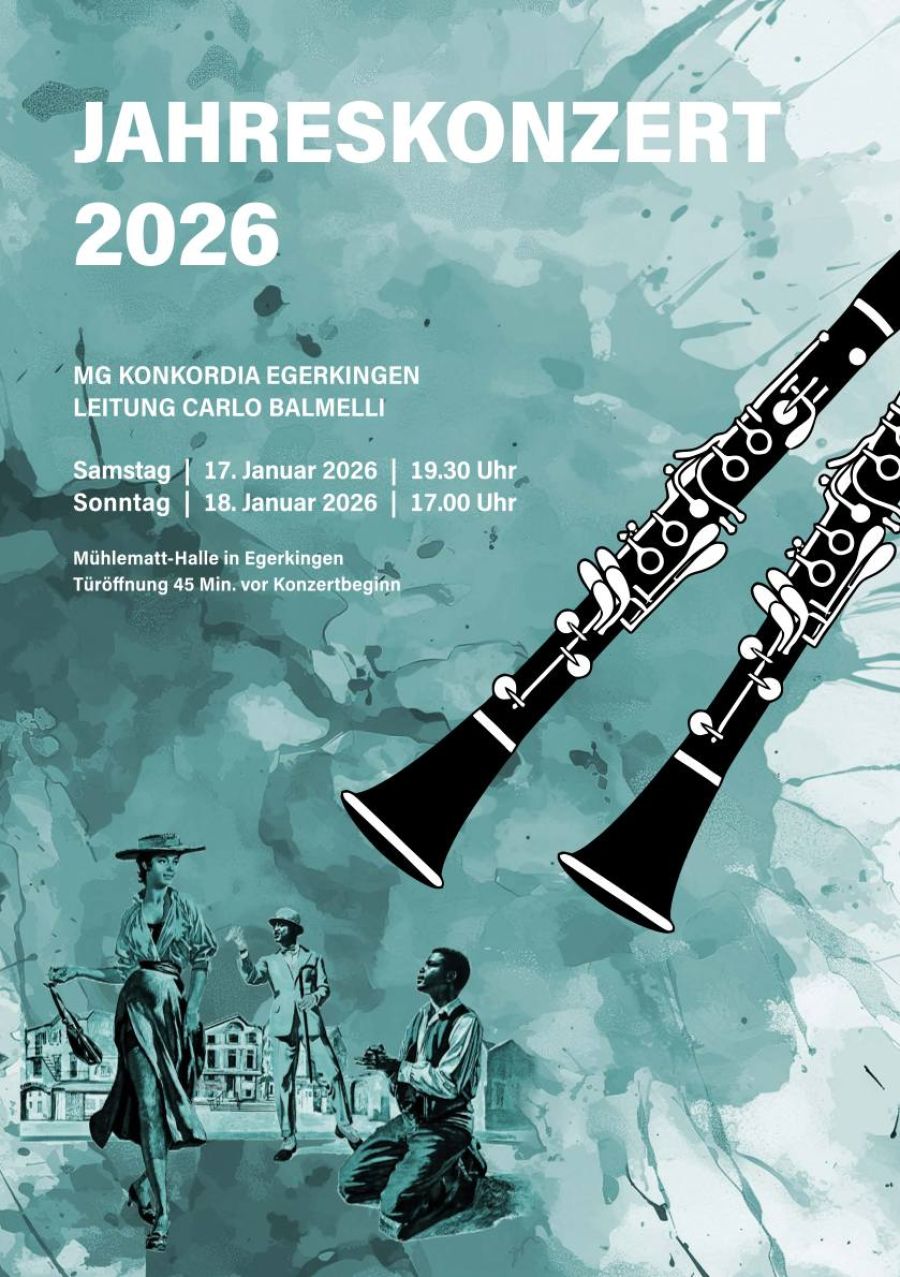 Jahreskonzert 2026 Konkordia Egerkingen