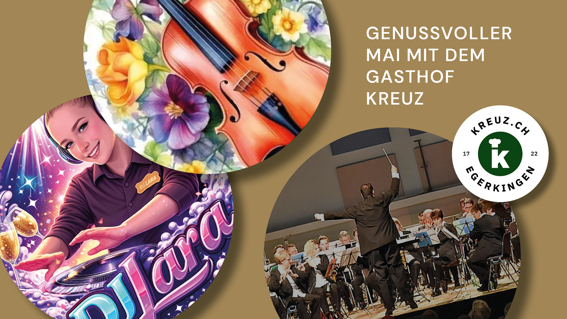 GENUSSVOLLER MAI MIT DEM GASTHOF KREUZ