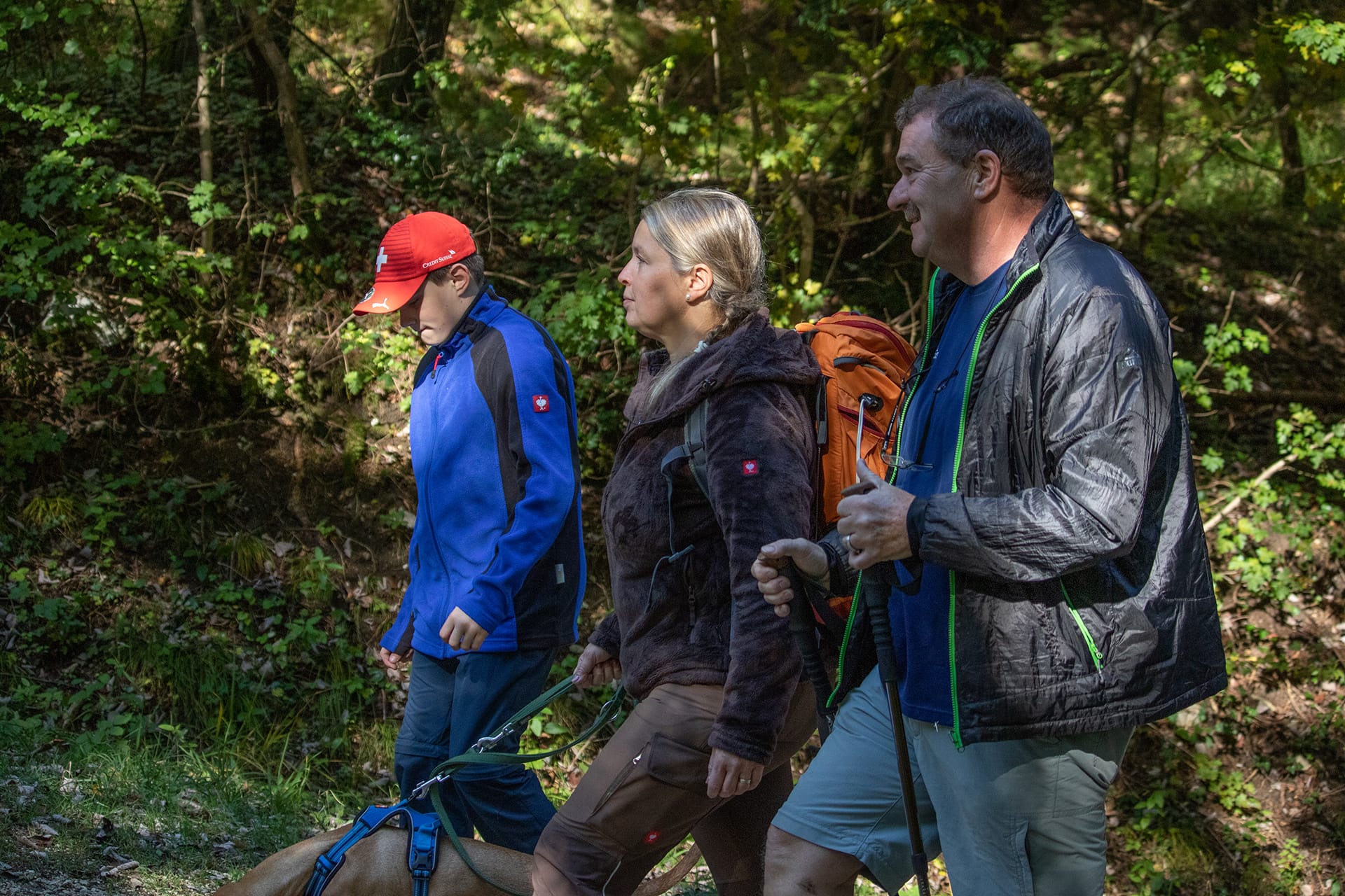 Gruppenausflug im Naturpark Thal