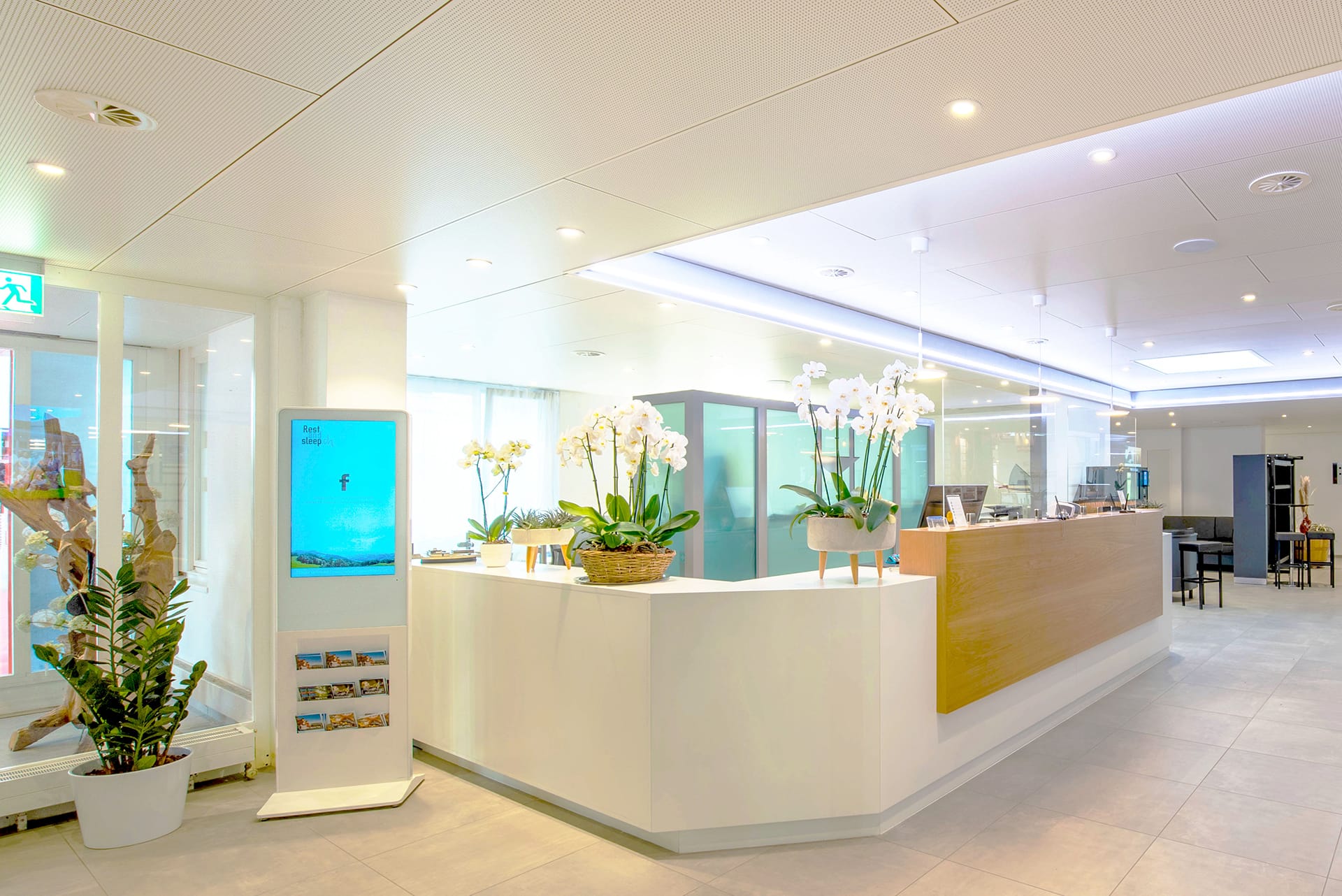 Rezeption im Hotel Egerkingen